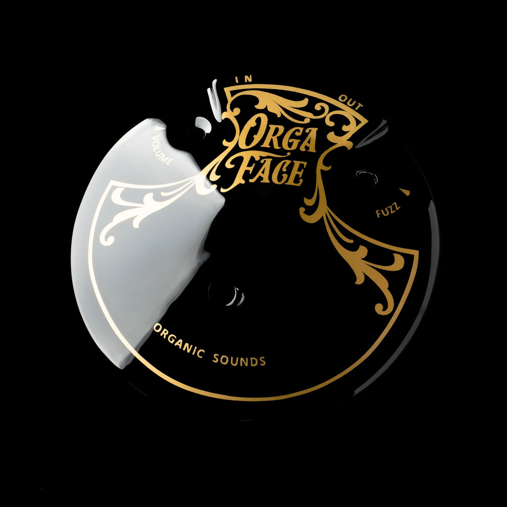 ORGA FACE "Leaf Ornament" Black