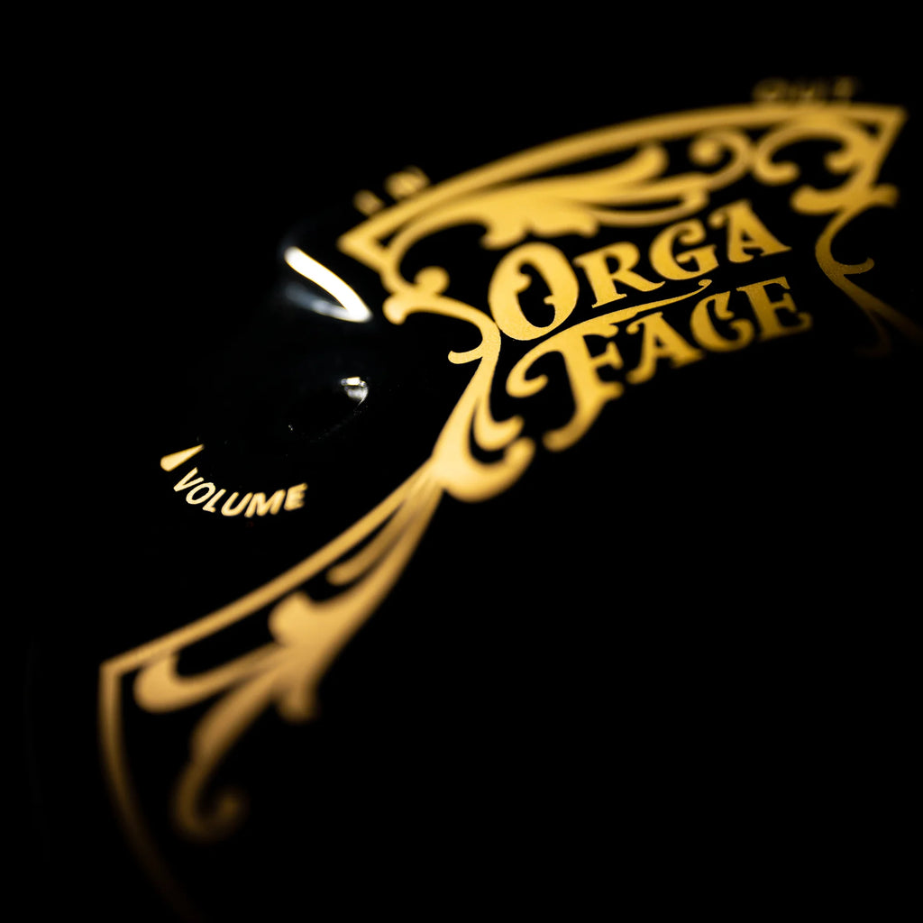 ORGA FACE "Leaf Ornament" Black