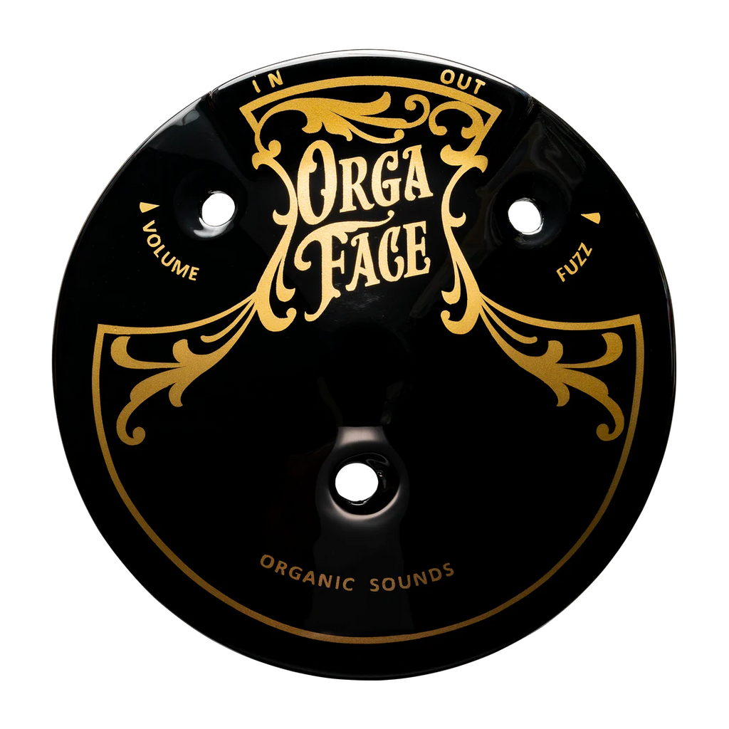 ORGA FACE "Leaf Ornament" Black